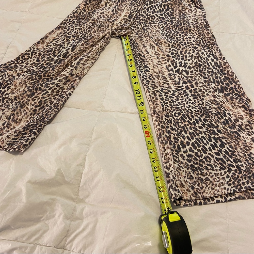 Rewash Cheetah Print Palazzo Pants - Picture 5 of 9